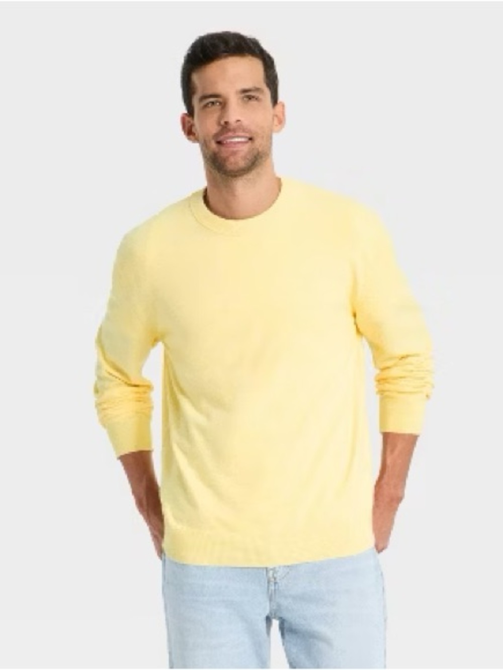 NWT Men's Soft Knit Crewneck Sweater - Goodfellow  Size Small
